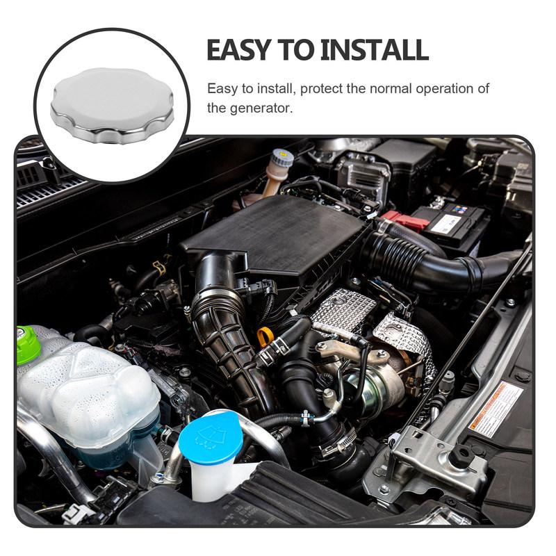 3Pcs Universal Fuel Tank Caps Leakproof Metal Gas Cap Replacement for Mini Bikes Dirt Bikes Generators Tiller