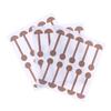 20-200Pcs Dumbbell Nose Tip Patch Contouring Corrective Nose Patch Disposable Nude Thin Nasal Strips Narrow Beauty Nose Stickers