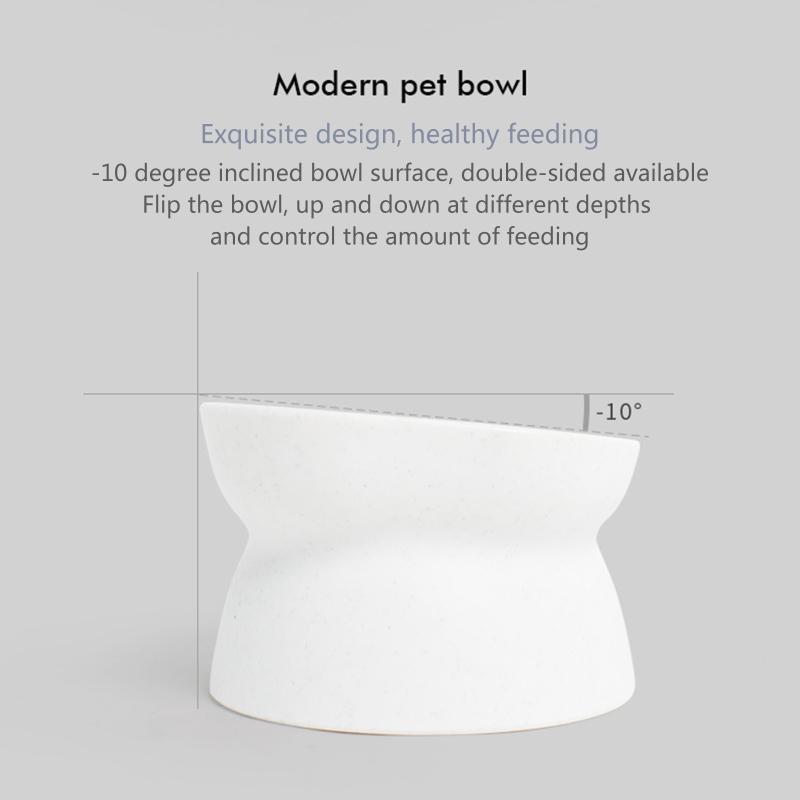 Elevated Non-Slip Pet Bowls For Cats Food Water Bowl Cats Bowl Pet Feeding Cats Dogs Feeder Neck Guard Stand