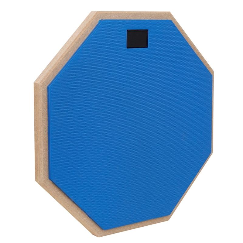12 Zoll Trommel Übungspad Leises Trommelpad Doppelseitig Anfänger Gummi Trommelpad Snare Übungsmatte für leises Training