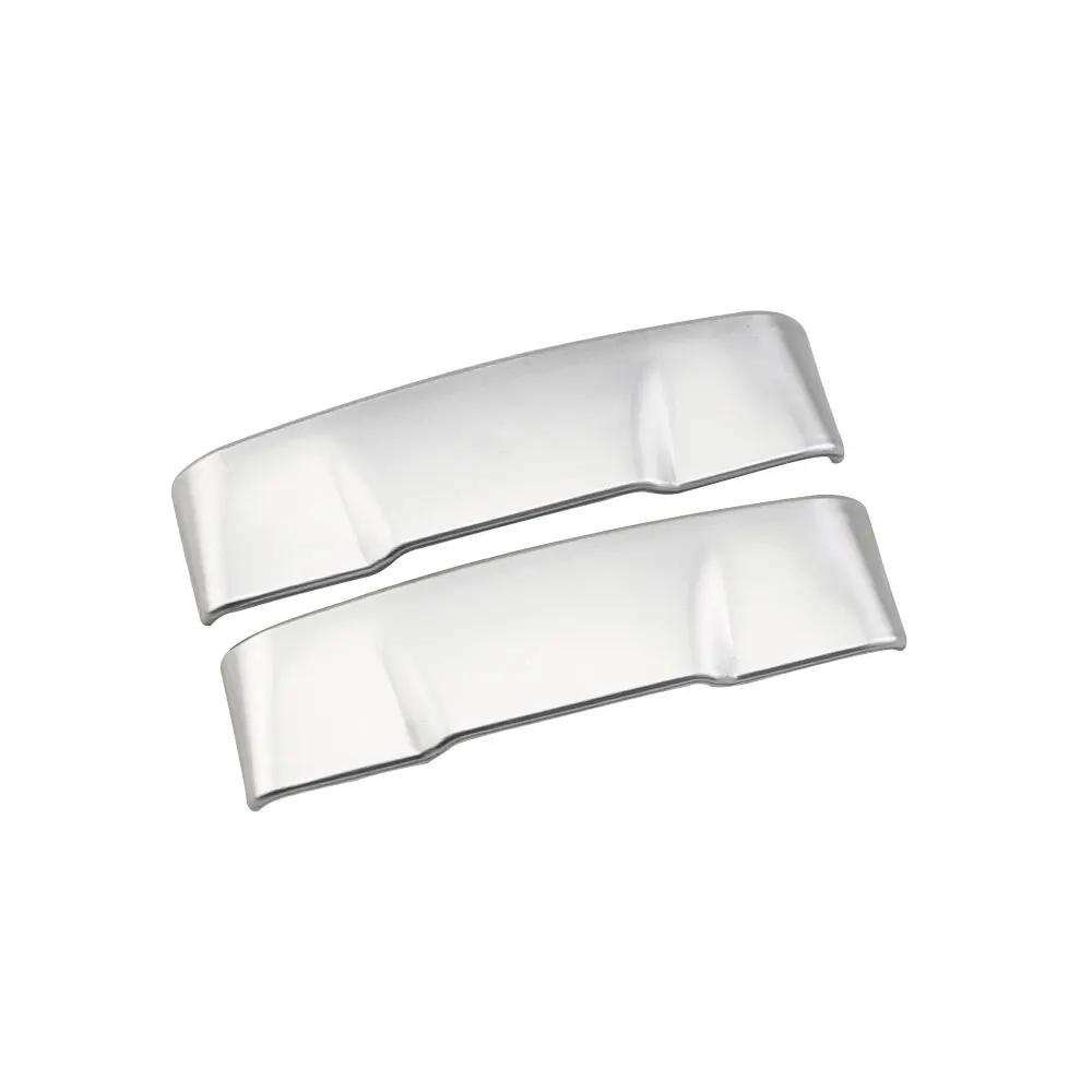 

Для Jeep Renegade 2014 - 2025 Compass 2017 - 2025 Крышка пряжки ремня безопасности 2 шт. Наклейка Декоративная накладка Автоаксессуары серебряный