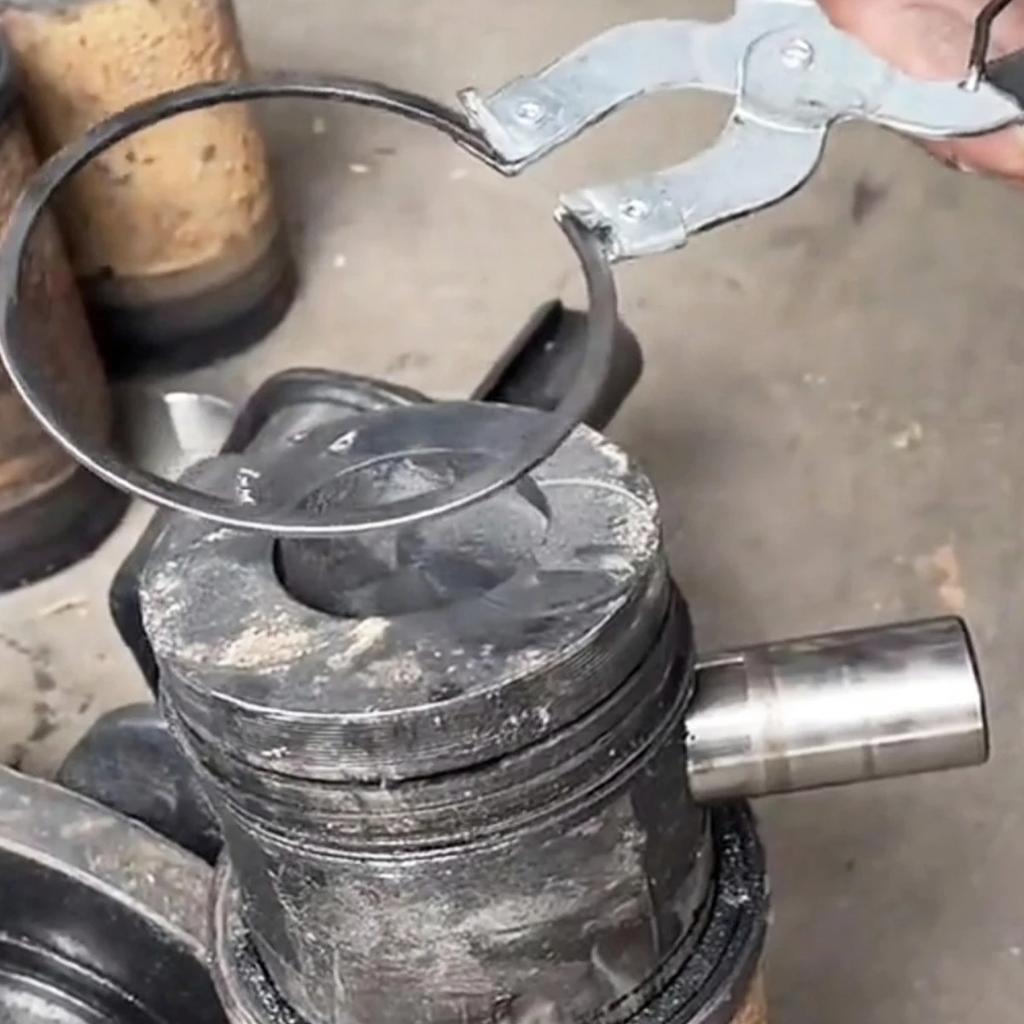 Інструмент для установки поршневих кілець Плоскогубці для поршневих кілець 53-175 мм Інструмент для компресора поршневих кілець Двигун автомобіля Зажим для технічного обслуговування транспортних засобів Плоскогубці