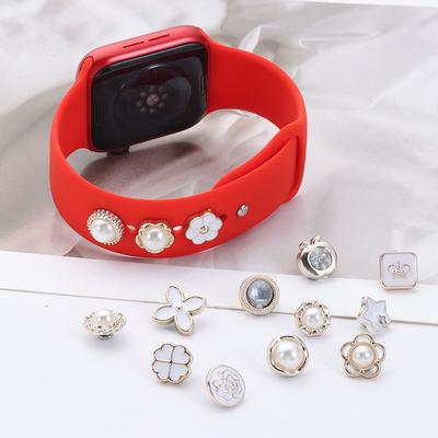 Wristbelt Charms Watch Band Ornament Strap Decorative Ring Nails Ring Nails For Apple Watch Band