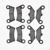 Front Rear Brake Pads For Polaris Razor RZR 800, RZR 800 S & RZR 570  08-14