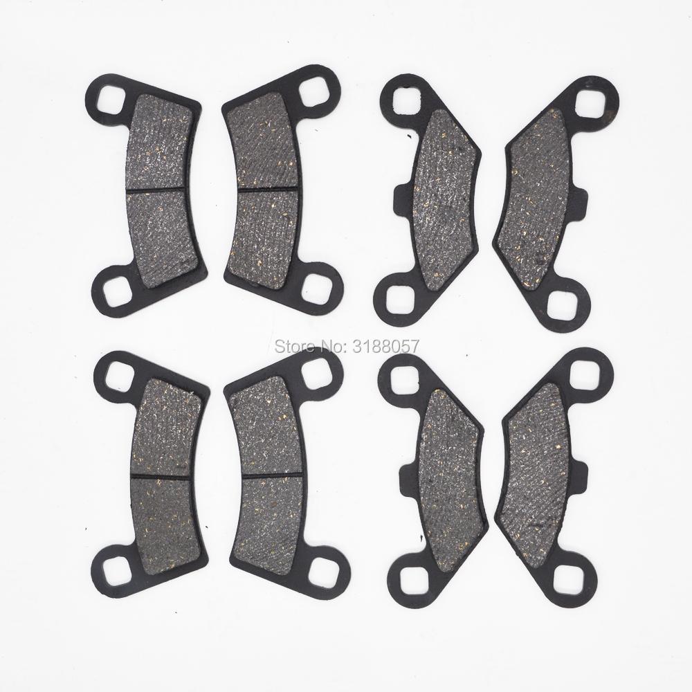 Front Rear Brake Pads For Polaris Razor RZR 800, RZR 800 S & RZR 570  08-14