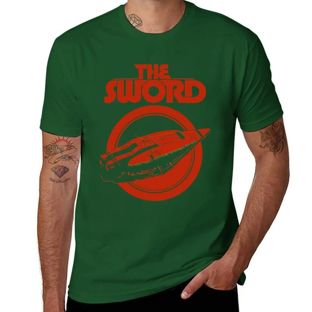 Vintage Retro The Sword Band Ii Gifts For Movie Fans T-Shirt summer tops summer top graphics t shirt sweat shirts,