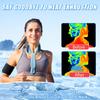 35*9cm Summer Neck Cooling Cold Sensation Ice Scarf Ice Pack Sports Headscarf Pet Ice Scarf New Reusable