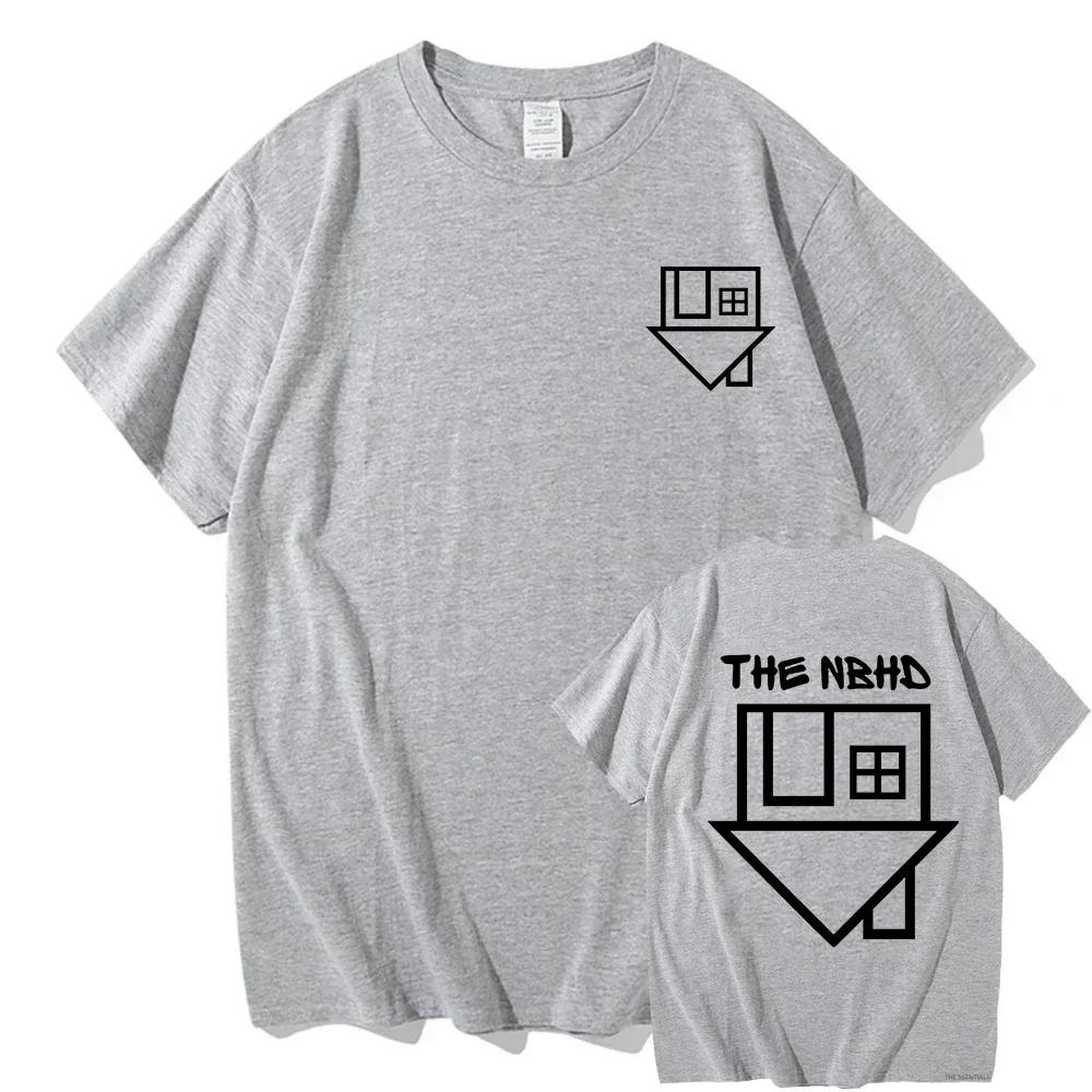 The Neighbourhood NBHD Tshirt Fashion UnisexUnisex Harajuku Graphic TShirt Unisex High Quality Aesthetic Vintage Cotton T Shirts