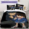 Detective Conan Glass Dual Identity Threepiece Set Without Core 1 Duvet Cover 2 Pillowcase Without Core Christmas Birthday Gift Bedding Set