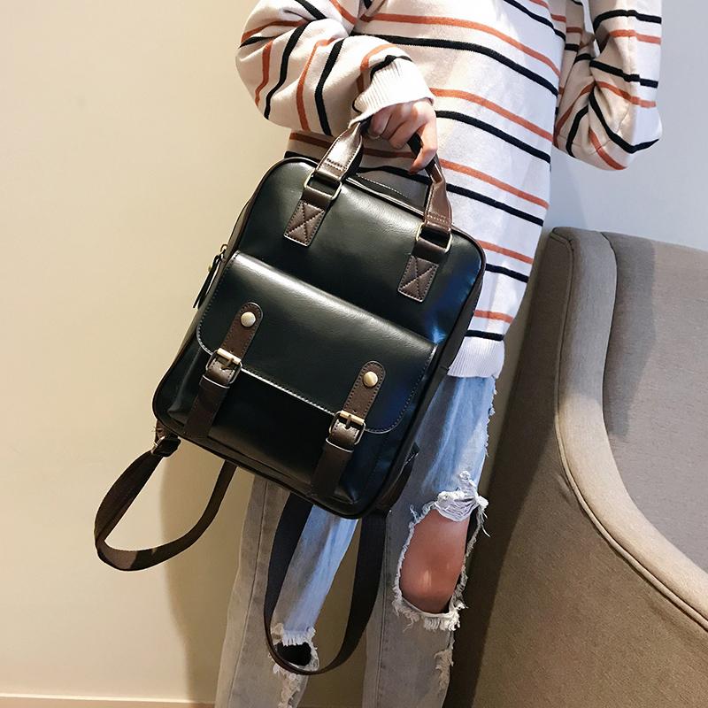 Damen Anti-Diebstahl-Rucksäcke für Studenten, braune Schultaschen für Mädchen im Teenageralter, wasserdichter Vintage-Laptop-Leder-Rucksack, großer Reiserucksack