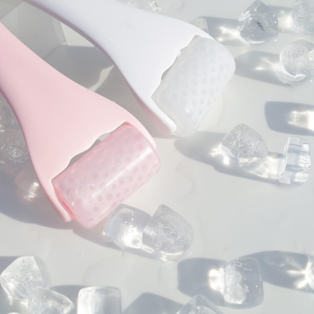 Facial Care Gel Ice Roller Suitable for Face and Body, Cold Compress Warming to Lift Beige Decrease Dark Circles Reusable