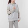 Nike Sportswear Embroidered Logo Color Block Fleece Hoodie Women Hoodies Off-White DO6961-097