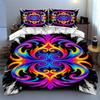 Vibrant, swirling, symmetrical. Bedding Duvet cover sets Duvet covers Pillowcases gifts (1 * Duvet Cover 2 * Pillowcases, without duvet insert)