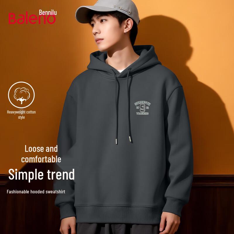 Baleno Men s Casual Pullover Hooded Sweatshirt XL