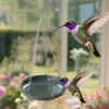 Weather Resistant Bird Feeder And Bird Bath Multipurpose with Hanging Chain For Attracting Wild Birds In Garden