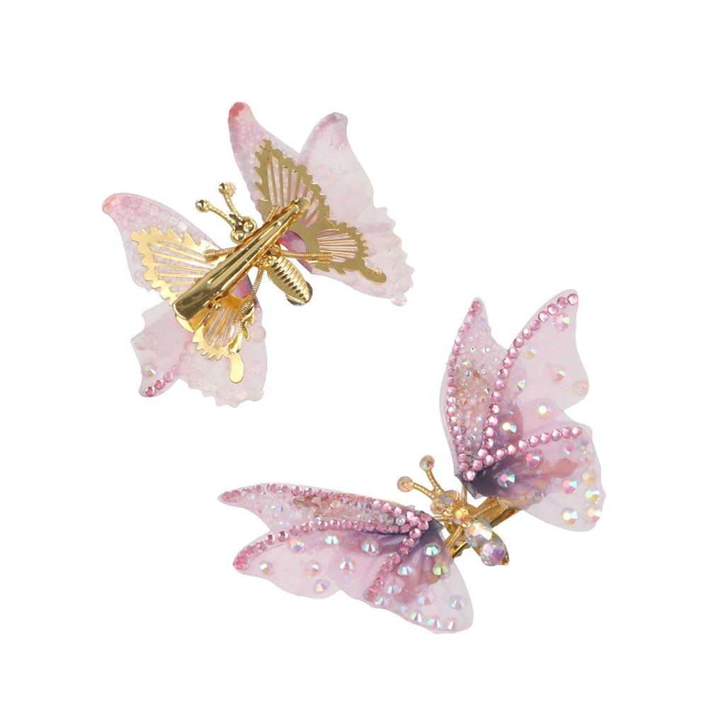 

Moving Wings Children Hairpin Rhinestone Ancient Style Hairclip Lovely Butterfly Hairpin Baby