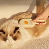 Electric Spray Pet Massage Comb Anti Flying Hair Remover Bath Brush Dog Cat Grooming Tool One Button Spray Cleaning Groomer