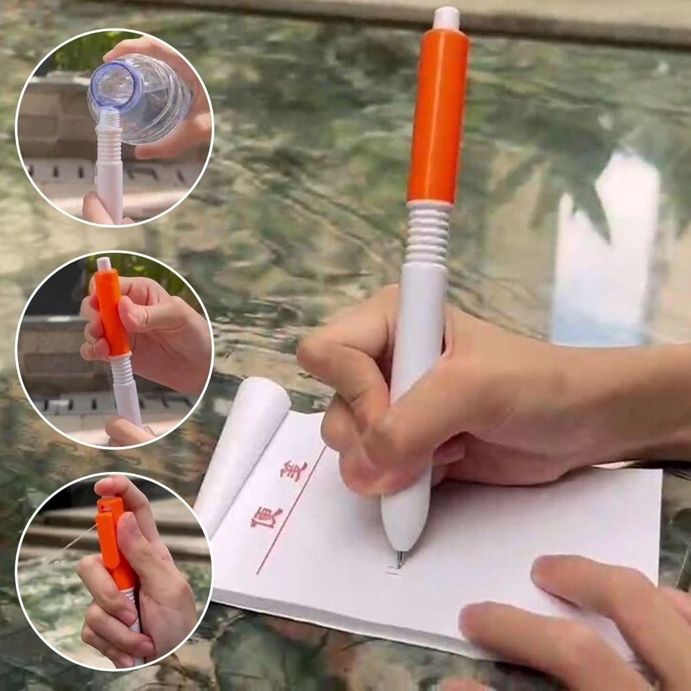 School Supplies Fun Water Pen Cartoon Pen That Sprays Water New Prank Retractable Pens