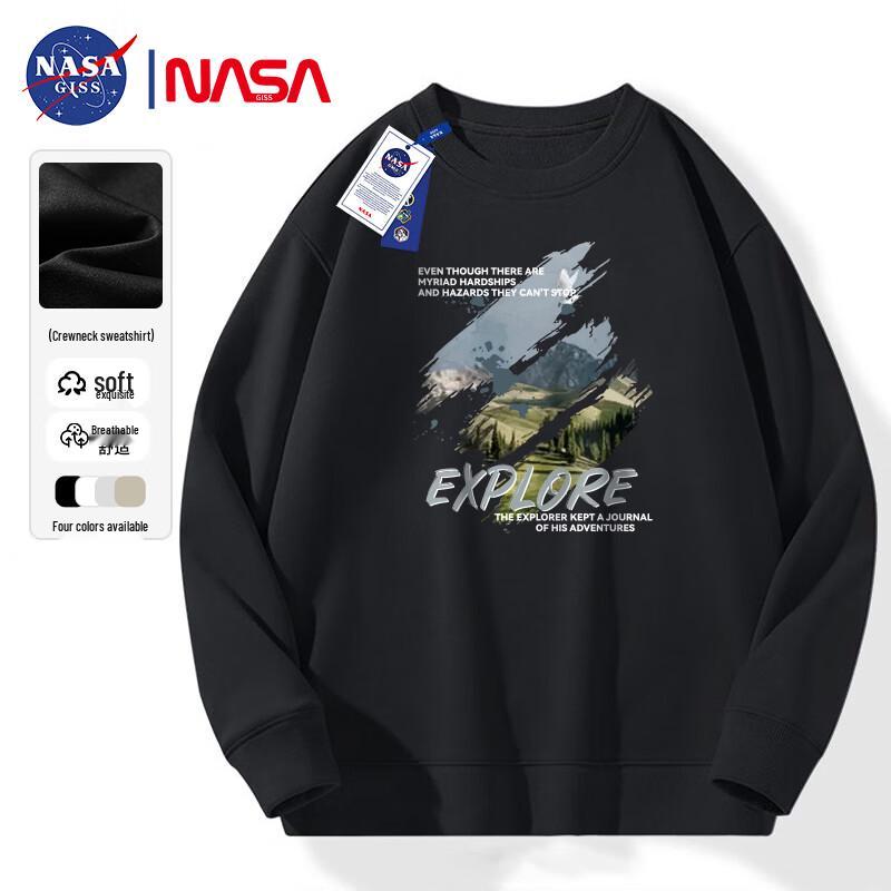

NASA GISS Men s Graphic Crewneck Sweatshirt L