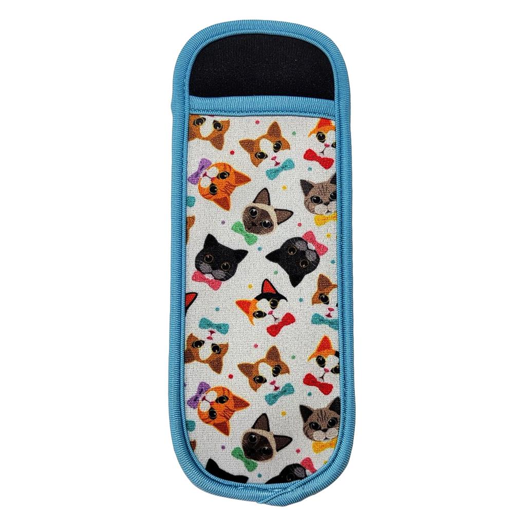 Popsicle Holders Bags Ice Pop Sleeves Neoprene Insulation Cover For Yogurt Tubes Freezer Juice Bars Colorful Insulator Sleeves