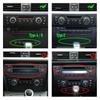 Real Carbon Fiber Car Styling Interior Center Control CD Panel Rahmen Abdeckung Trim Für BMW 3 Serie E90 E92 E93 2005 - 2011 2012