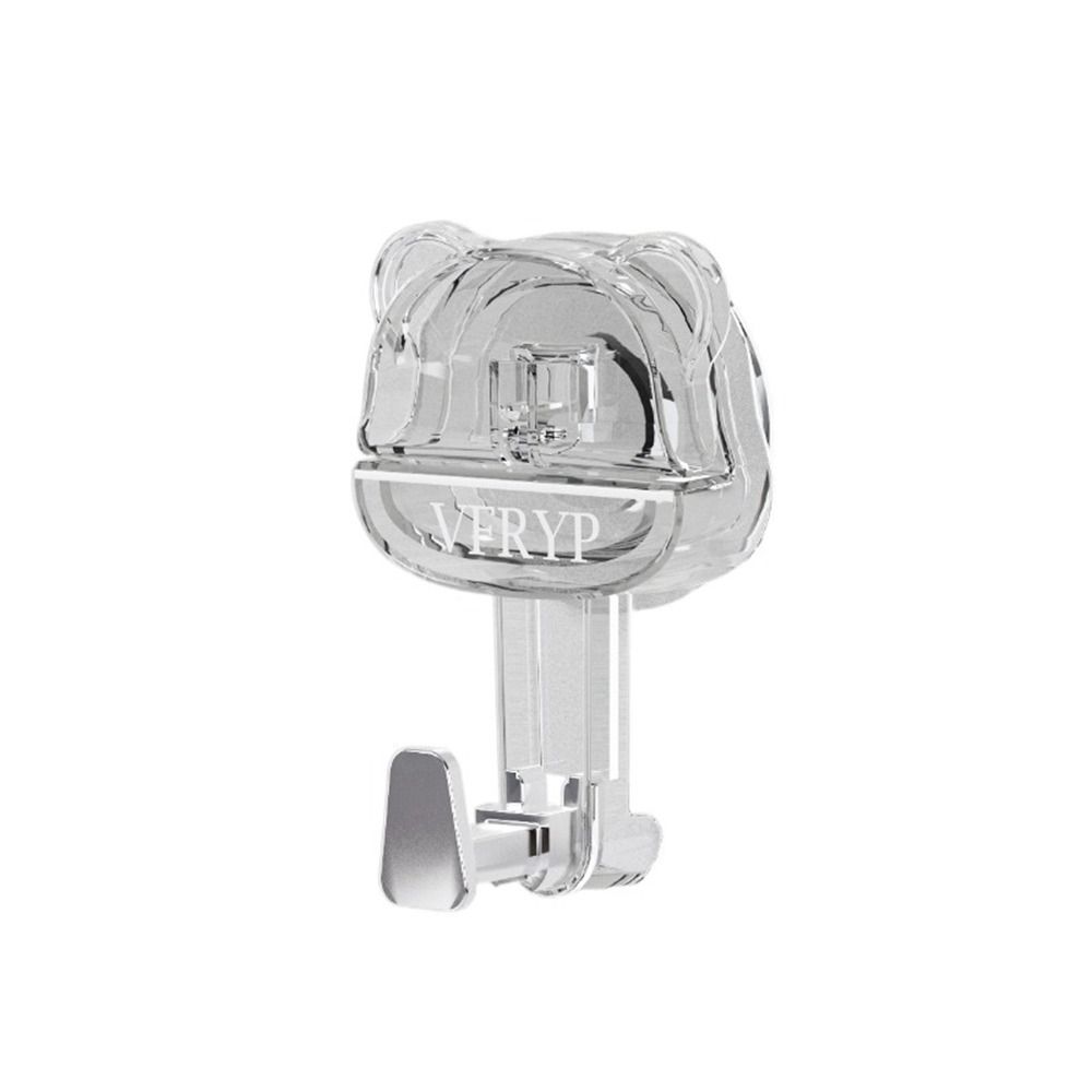 

Plastic Door Wall Vacuum Hooks Wall Hanging Clothes Hangers Keys Clothes Hooks Kitchen прозрачный