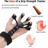 Grip Strength Trainer Wrist Exerciser Strengthener Finger Trainer Used To Exercise Finger Strength, Flexibility