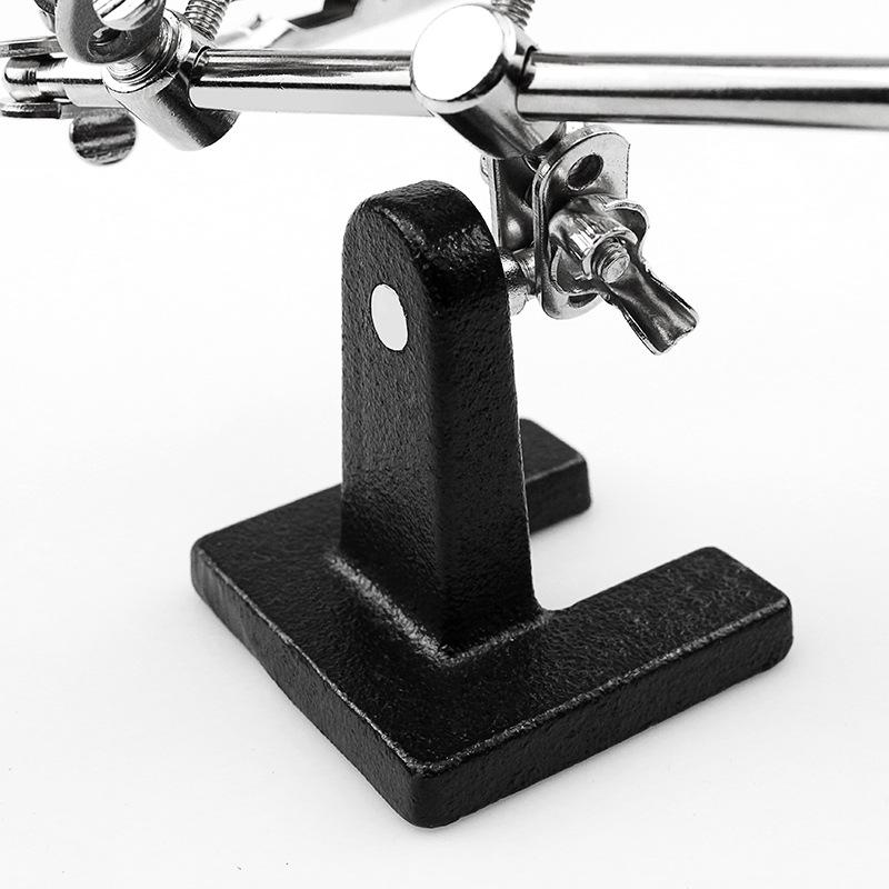 60mm Mechanical Soldering Iron Kit with LED and Magnifier
