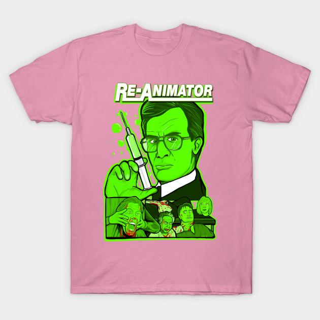 T Shirt Women Re Animator Harajuku Print Kawaii Tshirt Summer Short Sleeve Female T-Shirt Top Tee