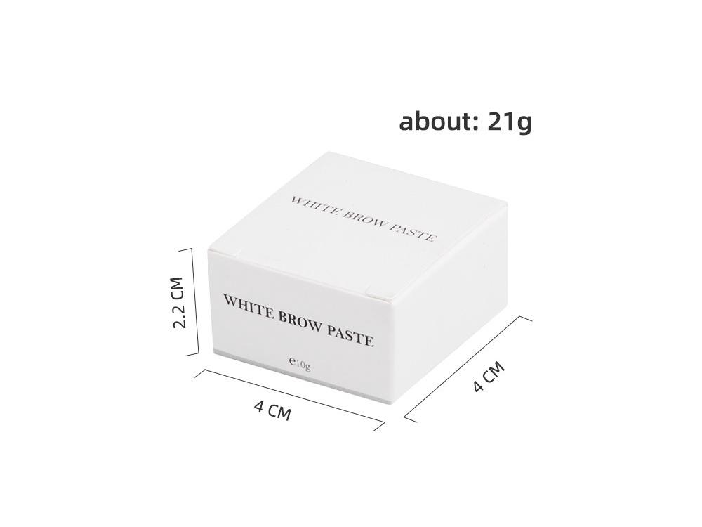 

10г Паста для разметки бровей для микроблейдинга и раскрашивания лица White paste (without pen and bag)