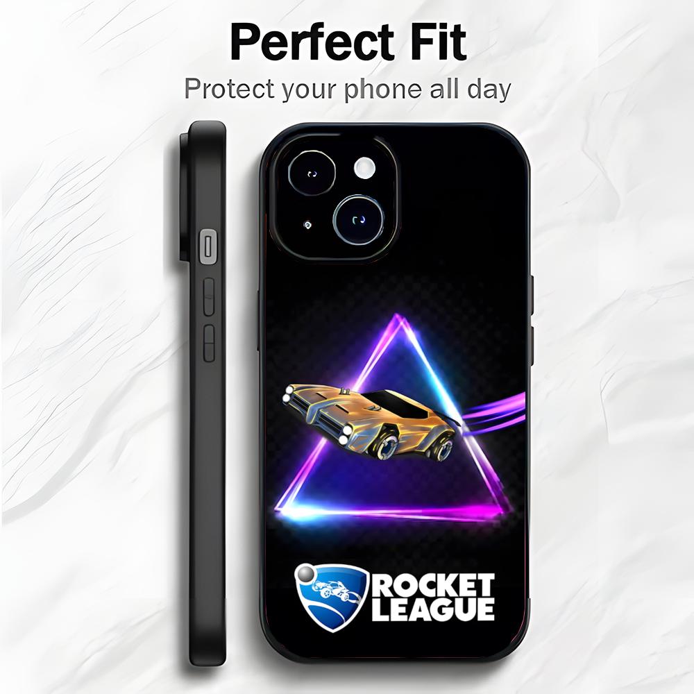 Divertente Gioco Competitivo R-Rocket League Custodia per Telefono Custodia per Telefono Imballaggio Morbido Leggera Per iPhone17 16 15 14 13ProMax