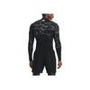 Under Armour HeatGear Běžecké kompresní fitness tričko Pánské topy Černé 1361525-001