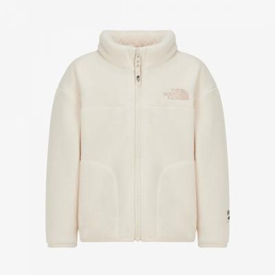 Kids Fleece Jacket Cream Beige Nj4fr54t