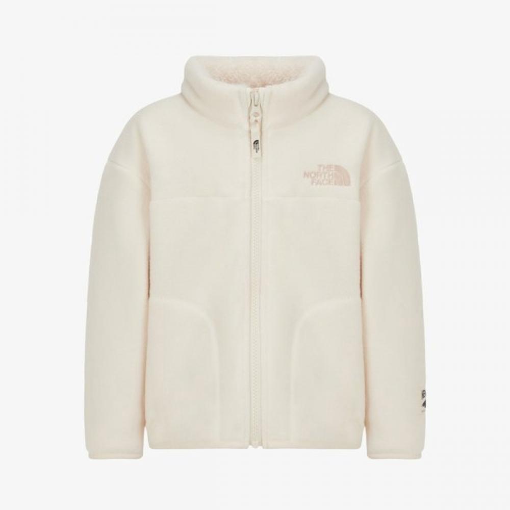 

The North Face Kids Fleece Jacket Cream Beige Nj4fr54t CREAM BEIGE/100