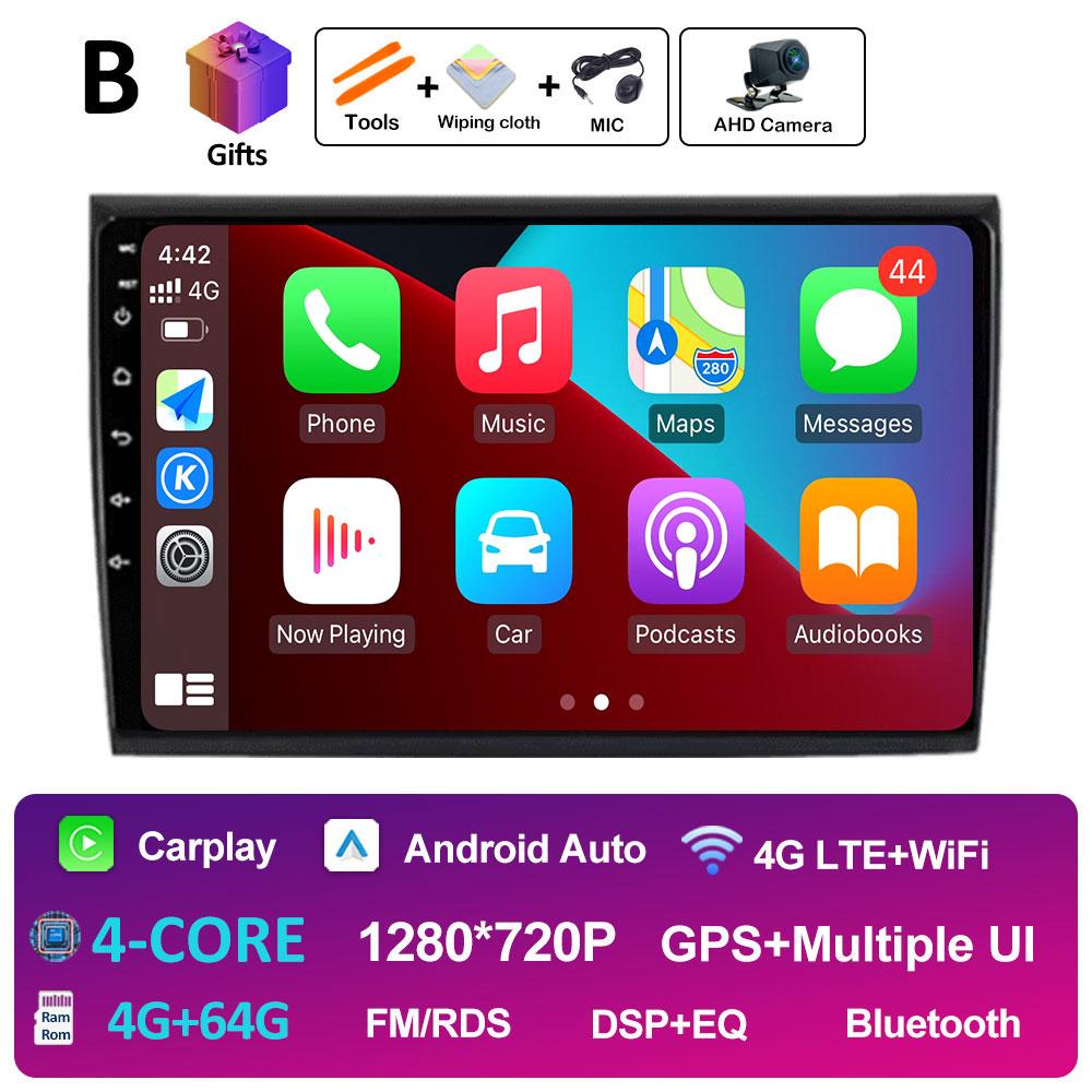 Car Video For Fiat Bravo 2007 2008 2009 2010 2011 2012 Audio Player Intelligent System 2.5D Touch Screen Bluetooth Auto Tools 4G