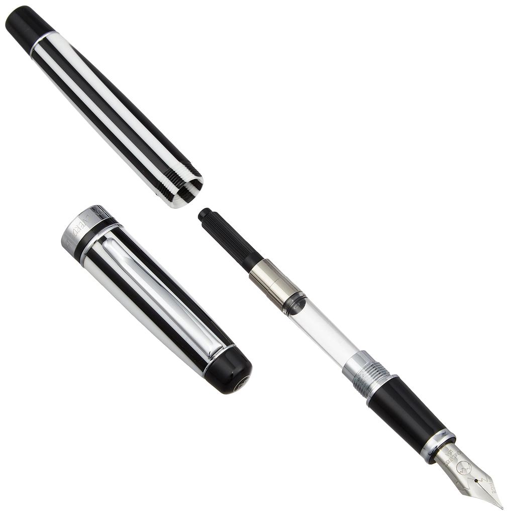 Monteverde Prima Black White Fountain Pen 1919407 &