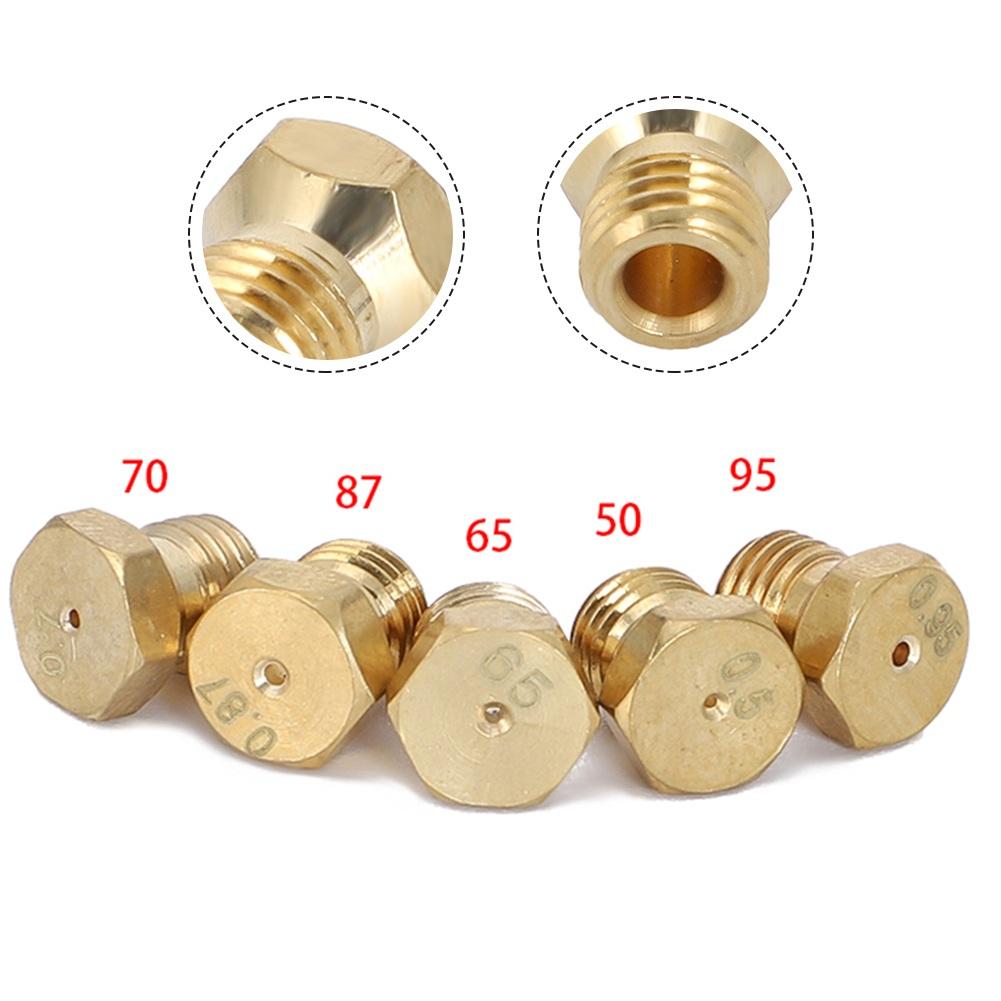 Optimize Your For Gas Stove with Propane Injector Brass Nozzles Set of 5
