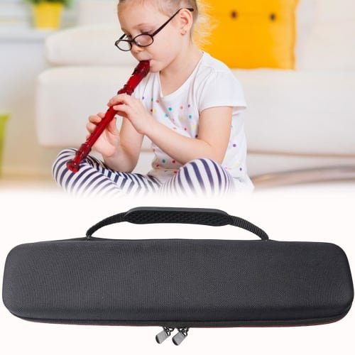 Instrument Storage Pouch, Soprano Recorder Storage Bag, Recorder Hard Case, EVA Recorder Case, Instrument Carrying Pouch, Recorder Carrying Bag for So