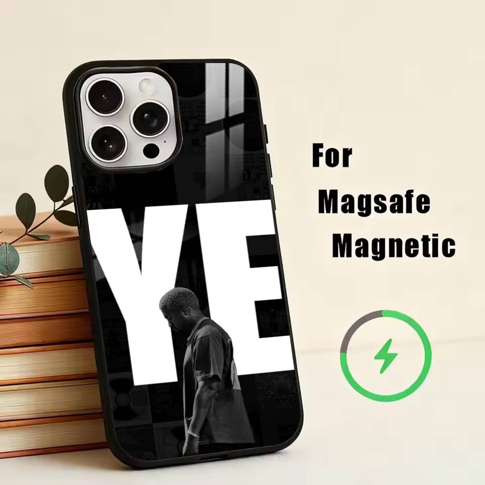 Ye-Ye BULLY Phone Case For iPhone17,16,15,14,13,12,11 Plus,Pro Magnetic with Magsafe Wireless Charging iPhone14PROMAX