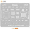 Amaoe BGA Reballing Stencil Template For iPhone 17 16 15 14 13 12 11 Pro Max XSMax 8 7P 7 6 A18 Tin Planting Soldering Net Tools