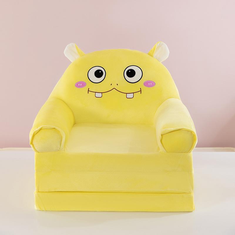 New Cartoon Three-Layer Children'S Folding Small Sofa, Sitting And Lying Down Multi-Functional Boys And Girls, Princess Sofa Lazy Seat Stool