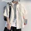 Stylish Men's Short-Sleeve Casual Shirt - Hong Kong Spring/Summer Collection