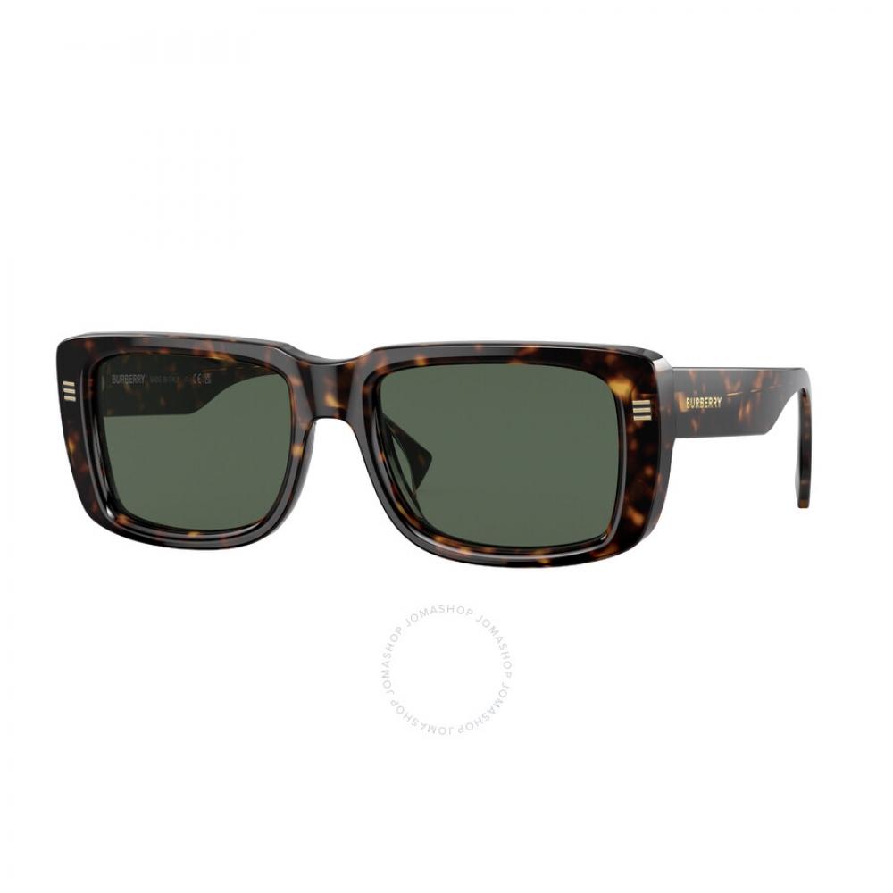 

Burberry Jarvis Green Rectangular Men s Sunglasses BE4376U 300271 55