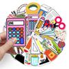 50-Sheet Stylish Stationery Set: Personalized Creative Stickers for Scooter, Luggage, Fridge, Motorcycle