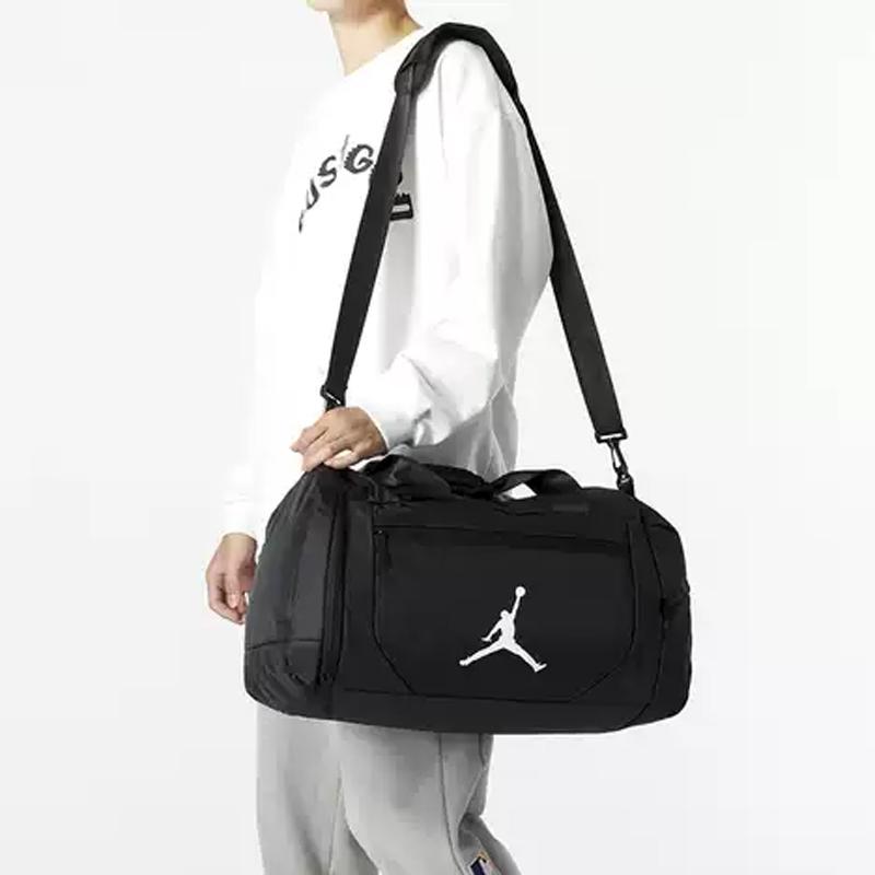 Jordan Polyester Umhängetasche, Crossbody-Tasche, Handtasche, Sporttasche Groß Unisex Schwarz Jordan FB1757-011