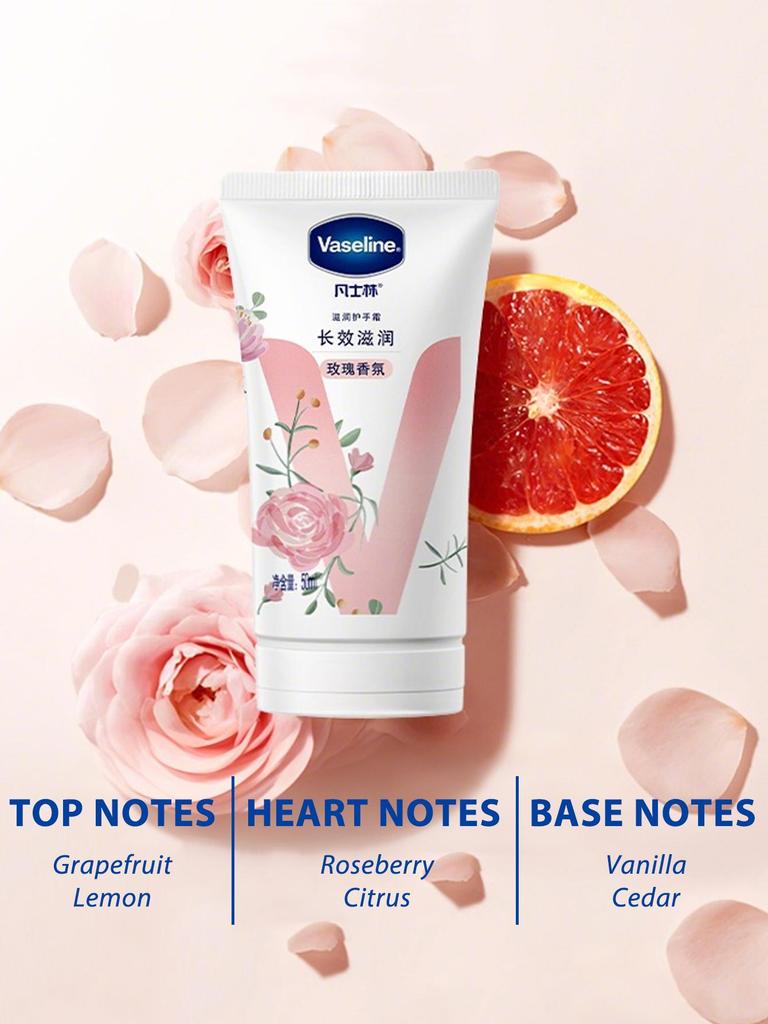 Vaseline Intensivpflege Tiefe Nährung Rose Duft Handcreme 50ml