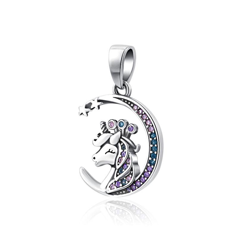 Nowy Srebro Próby S925 Platerowany Koralik Me Serii Miłość Koniczyna Gwiazda Wisiorek Zawieszka Pasuje Oryginalna Bransoletka Kobiety Biżuteria DIY