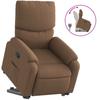Vidaxl Lift Recliner, Brown, Fabric Upholstered
