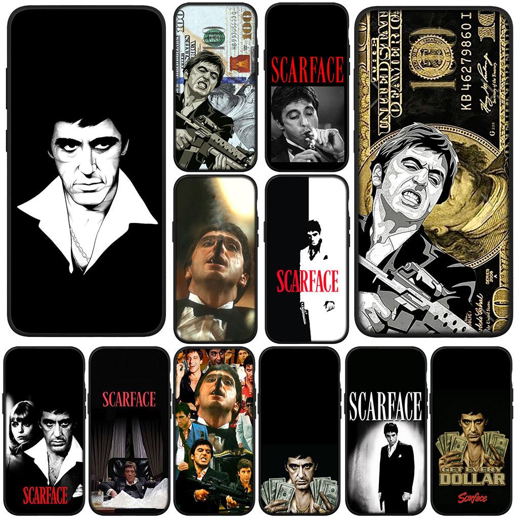Scarfaces Al Tonys Pacinos Montana for Motorola Moto Edge 50 One 30 Fusion 40 neo Ultra Pro 20 Lite G50 G85 G84 E15 E14 Case
