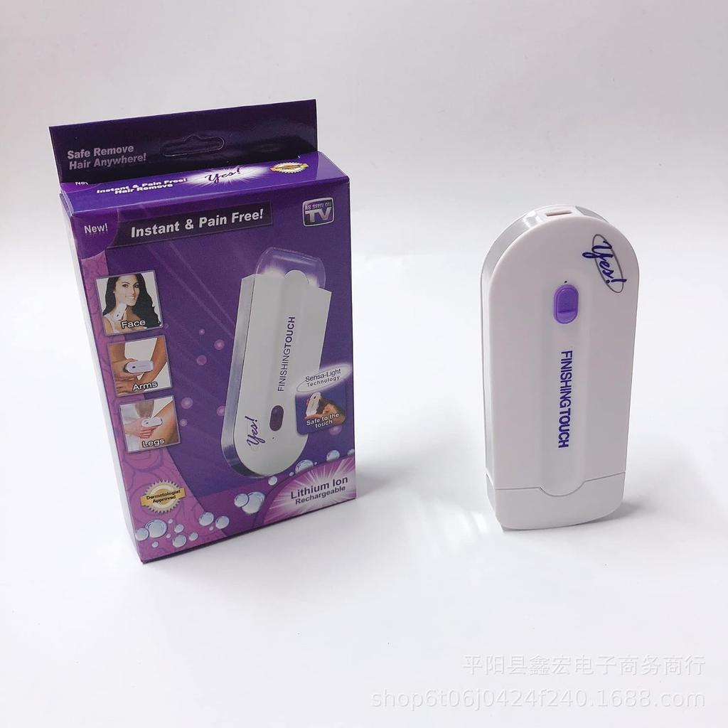 Women Laser Rechargeable Epilator Remover Smooth Touch Hair Removal Instant Pain Free Razor Sensor- Light Technology Hair Remove (Color : White